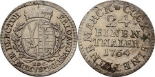 Sachsen 1/24 Taler 1764
