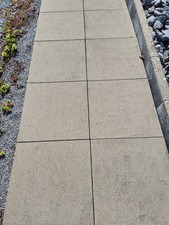 Betonplatten grau 60 qm mit Fase 500x500x50, auf Palette