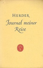 Journal meiner Reise - Johann Gottfried Herder - Scherpe-Verlag