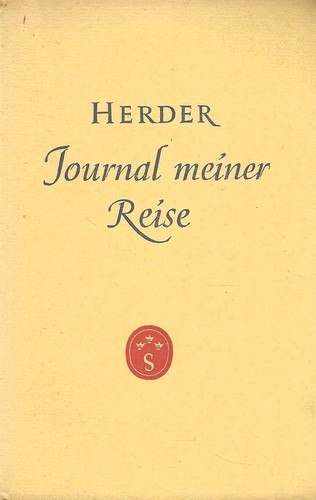 Journal meiner reise johann - journal,