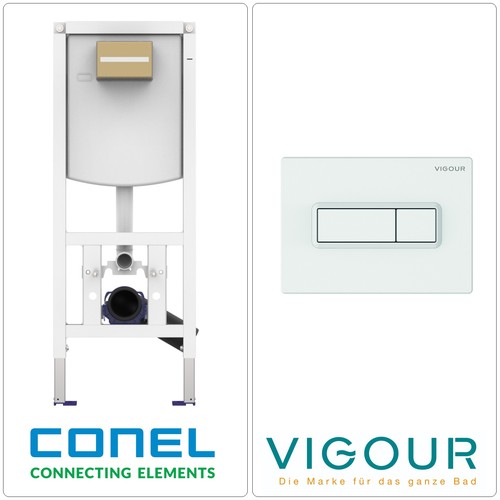 Conel vorwandelement - wc,