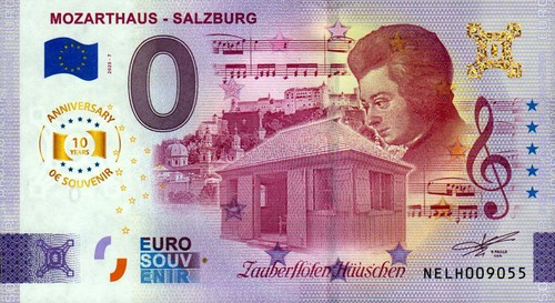 Null euro schein - 0,