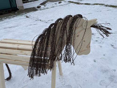 Voltigierpferd holzpferd - voltigierpferd,,
