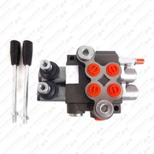 Handhebelventil Steuerventil Hydraulik Holzspalter 50L 2-heblig