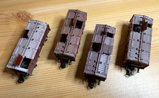 tt modelleisenbahn güterwagen 4 Klappdeckelwagen