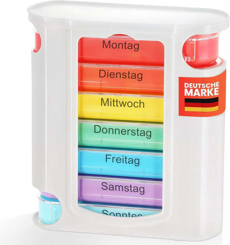 Tablettenbox tage - 7, –