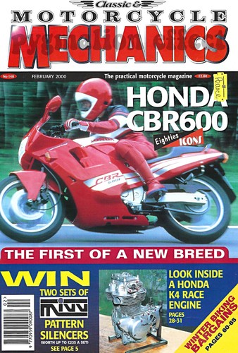 Cmm 2000 honda cbr600 - honda, yamaha