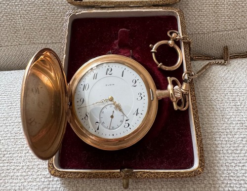 Elgin full hunter - pocket, watch