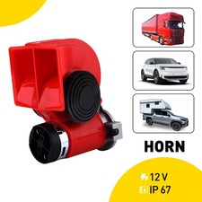Hupe Horn Für Auto 2 Klang 12v Kompressor Fanfare Druckluft Lkw Pkw Boot Caravan