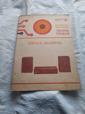 DDR Serviceanleitung Amator