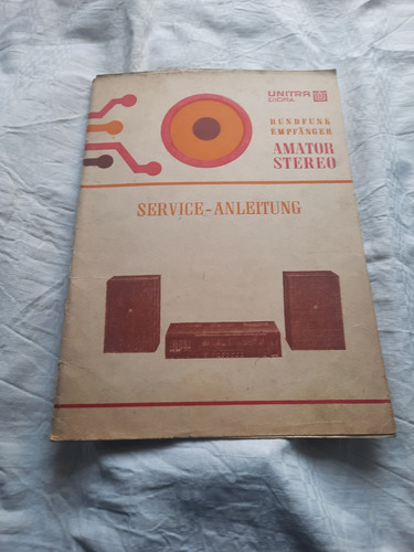 Ddr serviceanleitung amator - serviceanleitung,