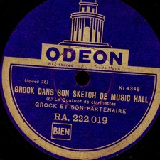 GROCK ET SON PARTENAIRE (der