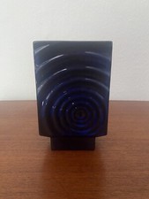 Steuler Zyklon Vase Blau 70er Jahre Space Age Keramik 