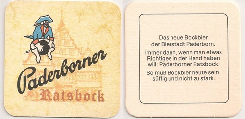 Paderborner pilsener alter - -,