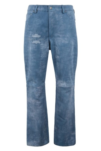 Herren lederhose weites bein - lederhose,
