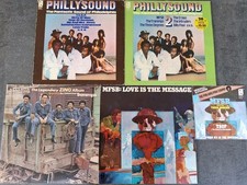 The fantastic Phillysound, Trammps, MFSB 4 x LP  + 1 x Single/Sammlung