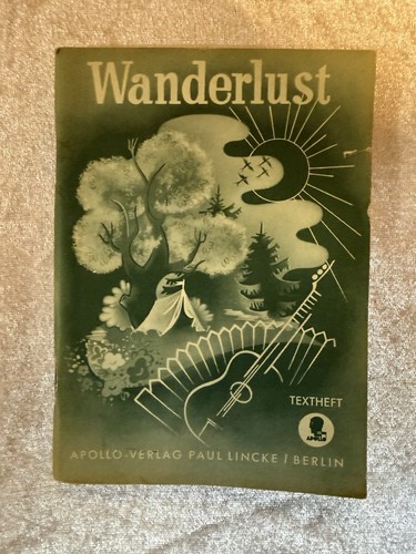 Vintage liederheft - vintage,