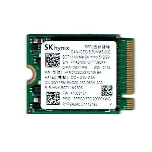 Hynix nvme 2230 bc511 - hynix, pc