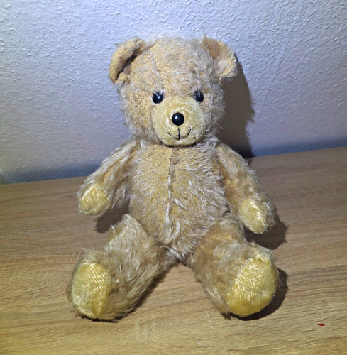 Alter vintage teddybär - teddybär, ca