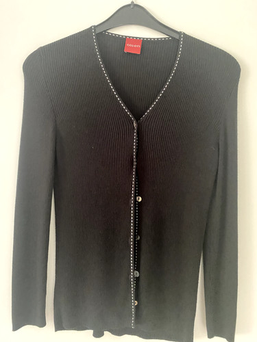 Olsen rippstrick cardigan - olsen, rippstrick-cardigan