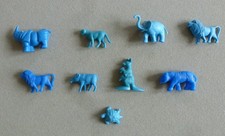 Alte Wikö Americana Dito Dargaud Zoo Figuren 70er Jahre