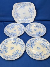 Stück blau weiß - 5, teller