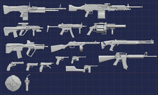 Action Figure - Toy Guns