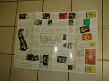 Jethro Tull, Tour Dates 1969 - 1992, Poster 700 X 500 mm, Neuwertig