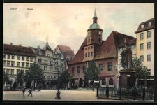 Jena, Markt, Rathaus, Denkmal