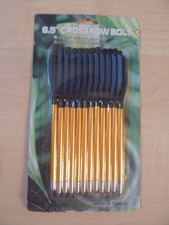 12 Pfeile für Armbrust 6,5 Crossbow Bolt Aluminium NEU