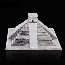 Azteken Pyramide 3D Metall Puzzle, DIY Geschenk, Bausatz aus Metall, Deko