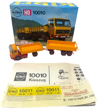 Kibri H0 B - 10010 Modellauto LKW Kieszug - Wackenhut - DB - H0 HO 1:87