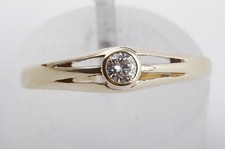 Brillant Diamant Ring Solitär