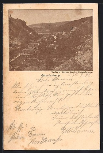 Vorläufer questenberg - questenberg, /