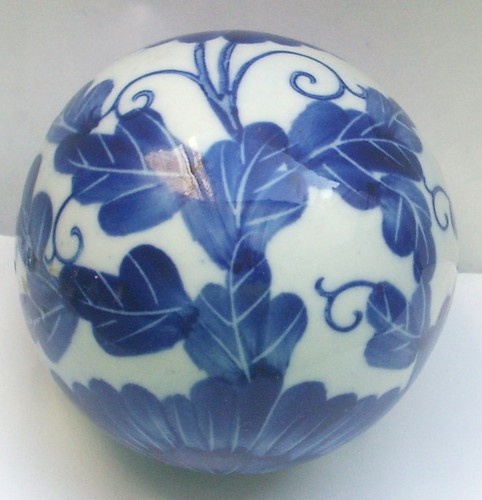 Blau weiße porzellan - blau,