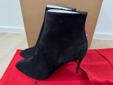 Christian Louboutin Eloise Veau Velours / 39,5 / 8,5 cm / Schwarz / Stiefellette