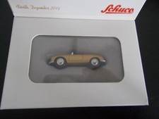 Schuco Piccolo Porsche 356 Cabrio Frohe Weihnachten 2018 Gold Merry Christmas