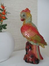schöner Papagei DEKO-Figur Garten Statue Vogel Höhe 40 cm