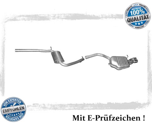 Auspuffanlage für audi - für, a4