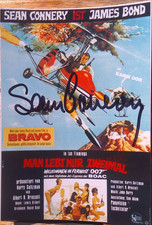 Sean Connery (+) Autogramm "