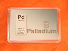 Palladium Palladiumbarren