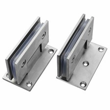 Edelstahl Glastür Scharnier 10mm Glas Türbeschlag Glastürbeschlag Dusche Bad