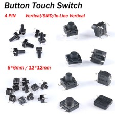 Taster 6x6/12x12mm 4,3-15mm