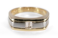 Ring mit Diamant 0,22 ct Top