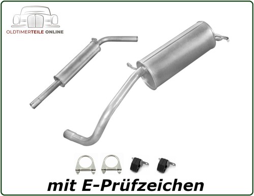 Auspuffanlage für polo - auspuffanlage, vw