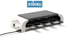 Stöckli PizzaGrill For8 Hot Stone Grill-Raclette - Weiß- Neu und OVP!