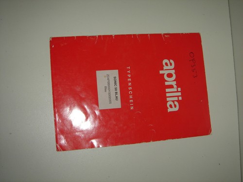 Aprilia sonic rahmen - sonic,