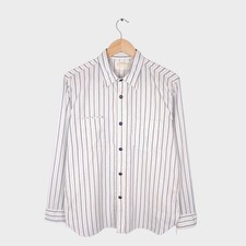 SUGAR CANE Herren Hemd Made in Japan gestreift - Größe L
