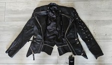 1 Jacke Kunstleder /
