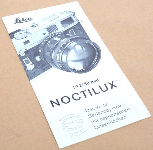 Vintage leica wetzlar - leica, brochure